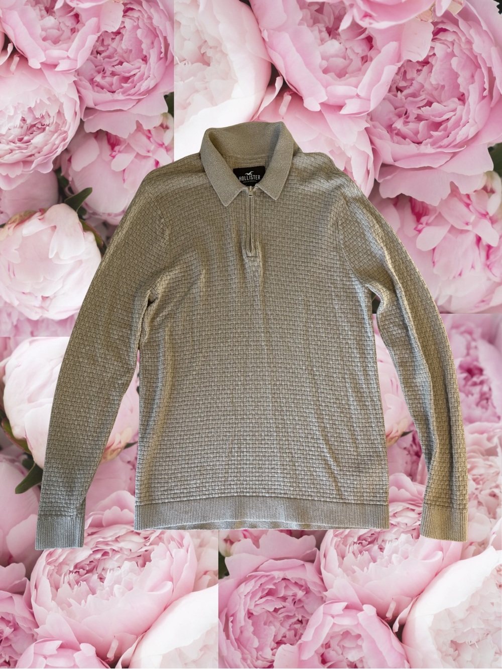 Hollister Collared Sweater- Men’s